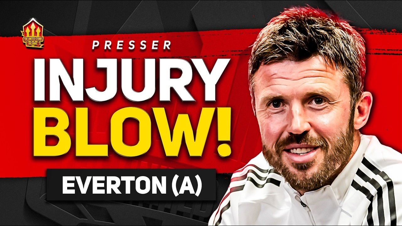 Carrick SPEAKS on Sir Jim! Mount Delay! Press Conference Reaction! Everton vs Man United