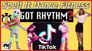 Just Dance Spell It Fitness Ultimate Tik Tok DANCE Challenge Brain Break