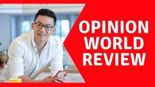 Opinion World Review - How Much Can You Really Earn From This