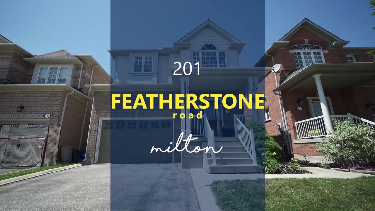 Home for Sale 201 Featherstone Road Milton, Ontario, Canada YouTube
