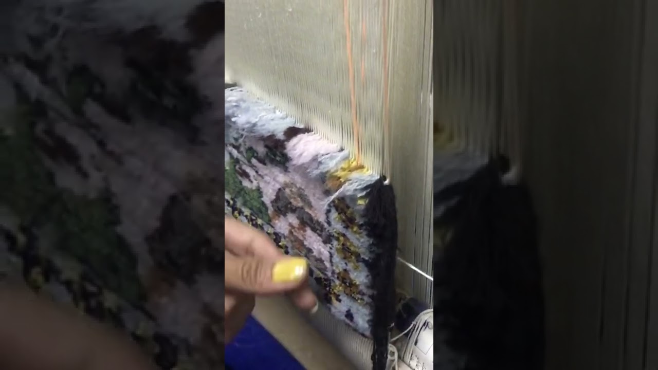 بستن شيرازه روي فرش فارسي بافت(آموزش همراه با ارائه مدرك فني و حرفه اي 00989126620900)