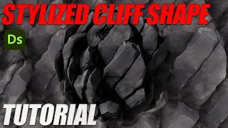 Easy Stylized Cliff Material Shape in Substance 3D Designer - 40% Course Sale