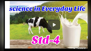 Std-4 science,unit-4: Science in Every day Life,part-1