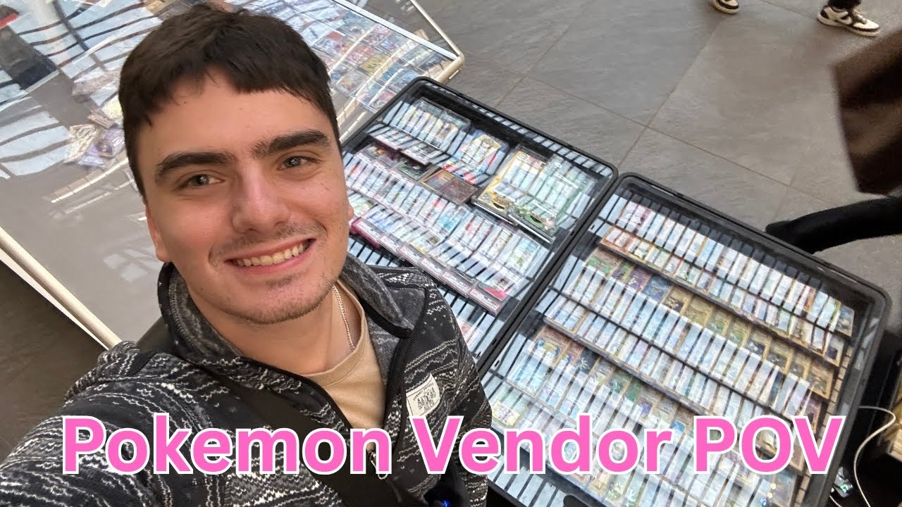 Pokemon Card Vendor POV: Liquid Games Card Show