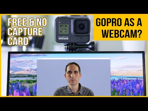 Use your GoPro Hero 7, 8 or 9 as a webcam for free in Zoom & OBS wirelessly | No capture card needed