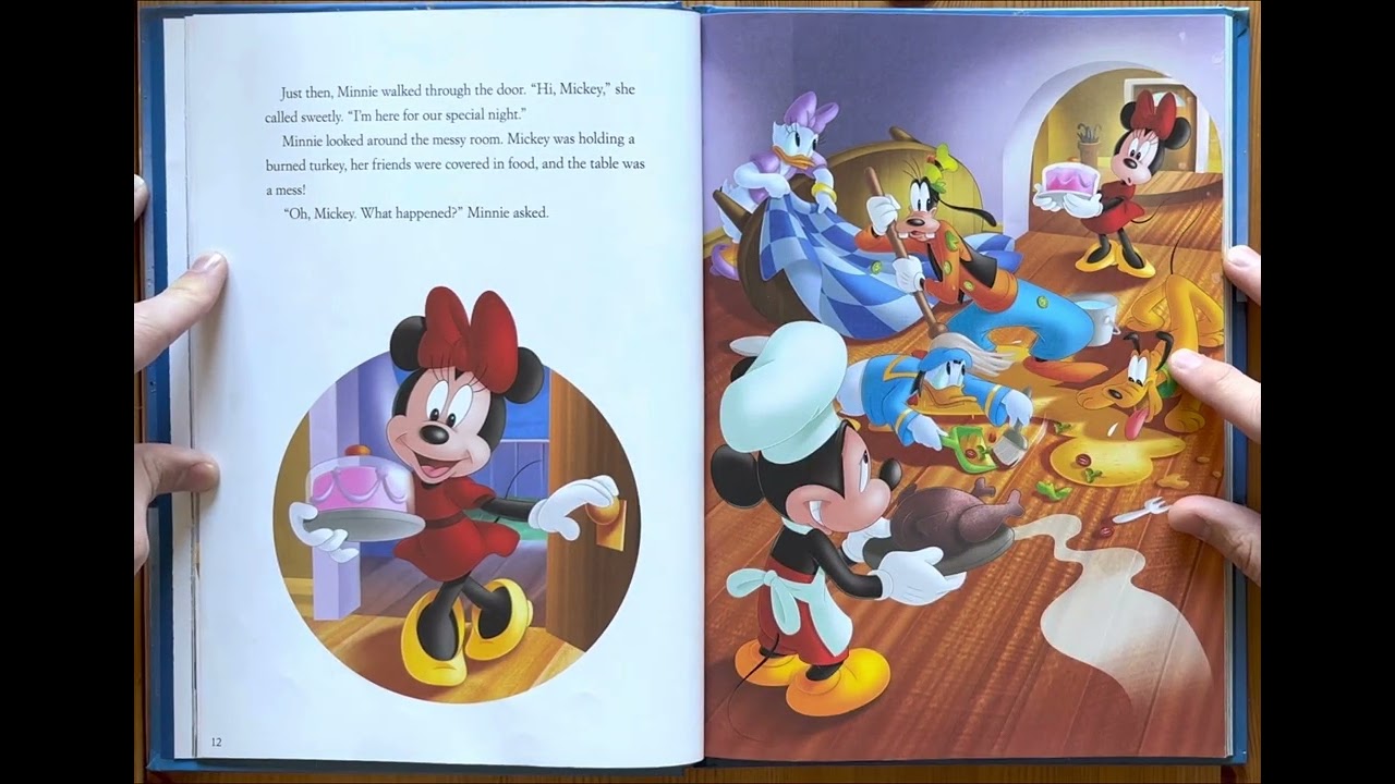 Ash reads Disney 5-Minute Stories Starring Mikey