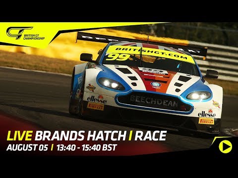 LIVE - British GT 2018 - Brands Hatch