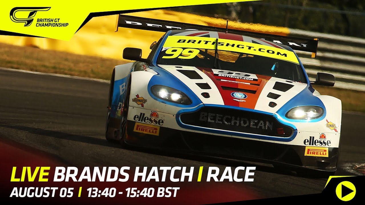 LIVE - British GT 2018 - Brands Hatch