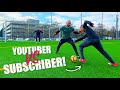I Challenged A Subscriber To A Football Competition!