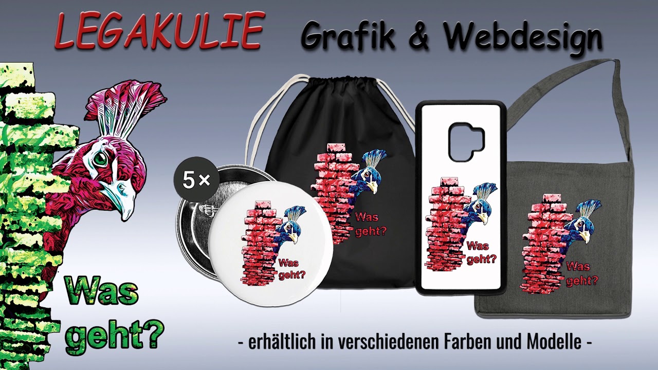 Legakulie Design Vogel Hoodie TShirt Sweatshirt Accessoires