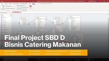 Final Project SBD D - Basis Data Bisnis Catering Makanan