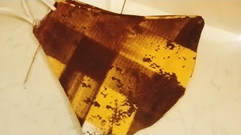 very easy New style pattern Mask/facemask sewing tutorial,How to make face mask at home in easy way