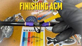 Step 8 – How to Apply Finish to Air Carbon Mesh (ACM)