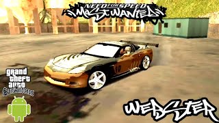 Chevrolet Corvette C6 Webster | DFF&TXD | Gta Sa Android
