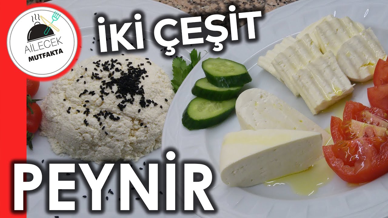 AYNI SÜTTEN 2 ÇEŞİT PEYNİR! (Pratik Tarifler) (Beyaz Peynir ve Lor Peyniri Nasıl Yapılır)