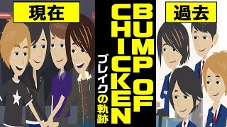 【漫画】BUMP OF CHICKENブレイクまでの軌跡～千葉県佐倉市で結成→ギター交代→紅白→現在【バンプオブチキン マンガで解説】