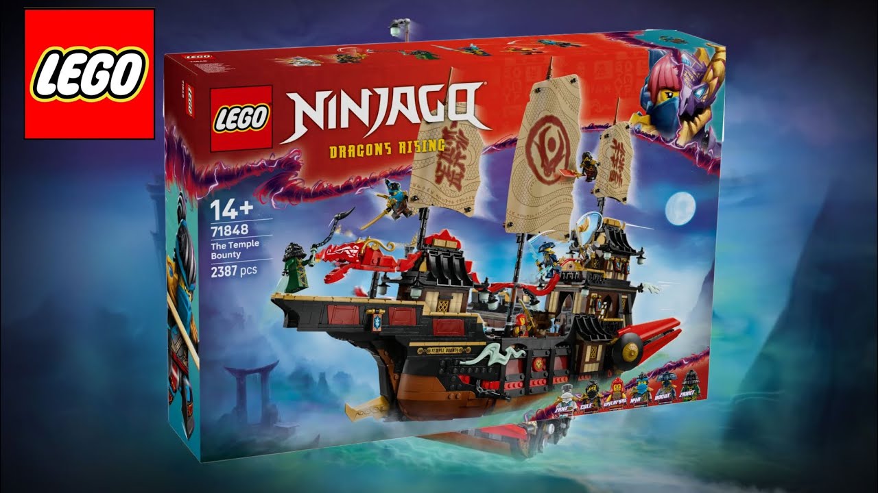 PERŁA ŚWIĄTYNI recenzja zestawu LEGO ninjago powstanie smoków 71848