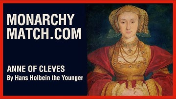 MONARCHY MATCH.COM: Anne of Cleves by Hans Holbein the Younger