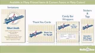 Little Slugger Baseball Baby Shower Theme