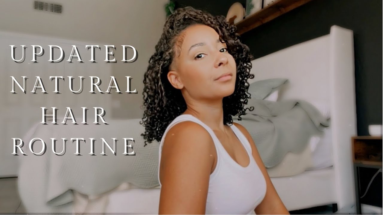 UPDATED Natural Hair Routine! Shingling 3B/3C Curly Hair 2022