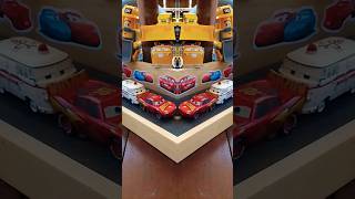 Pushing Disney Pixar Cars Lightning McQueen🚘 Doc Hudson Miss Fritter 🚘 Tayo #shorts #toystory #cars Pushing Disney Pixar Cars Lightning McQueen🚘 Doc Hudson Miss Fritter 🚘 Tayo #shorts #toystory #cars