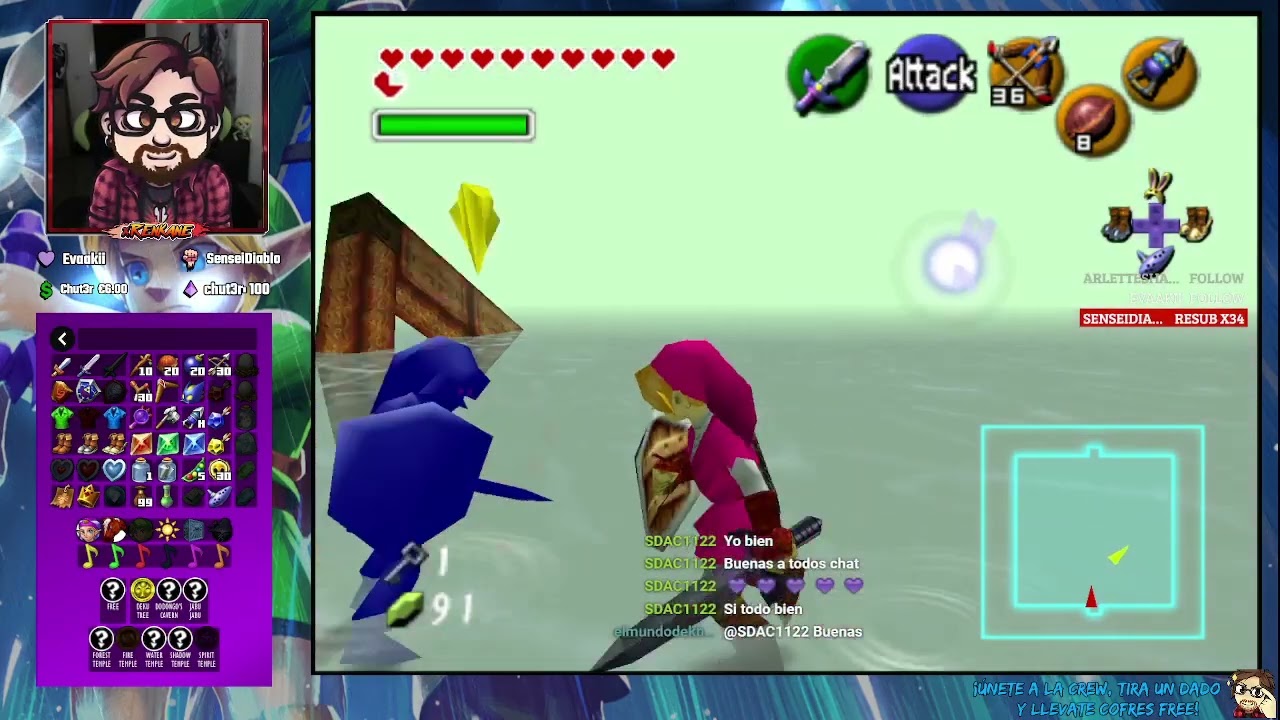 Zelda OoT Random - VS DarkLink: La vieja confiable