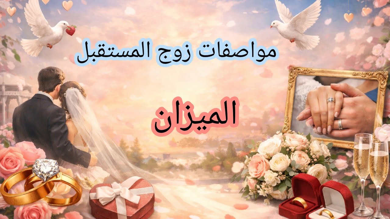 الميزان♎مواصفات زوج المستقبل 💍وماهي أحرف أسمه؟؟ 