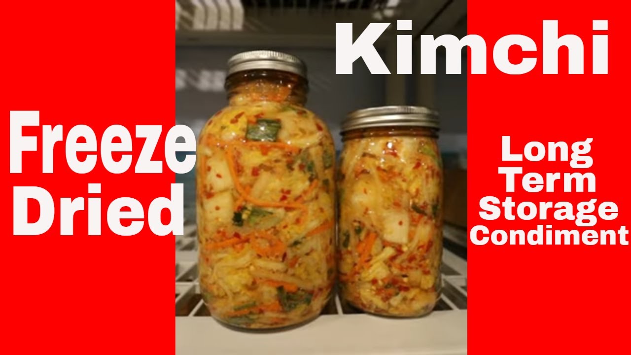 Freeze Dried Kimchi Universal Freeze Dried Condiment YouTube