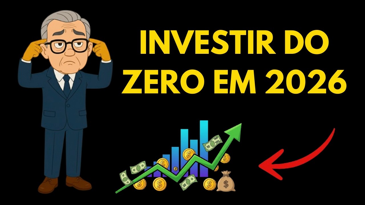 Como Começar a Investir do Zero em 2026 (7 Passos Simples)