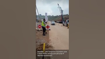 jalur fungsional cisumdawu telah di buka untuk umum #tolcisumdawuterkini2022