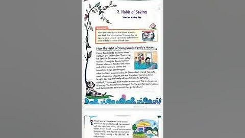 Life with values for Grade 2 By - Ms Alisheeba | Chapter 2. Habit of Saving