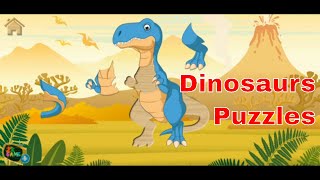 Funny Dinosaurs Puzzles for kids - Dinosaur Dino Jigsaw Puzzle Game screenshot 4