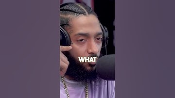 Nipsey says hard work shouldn