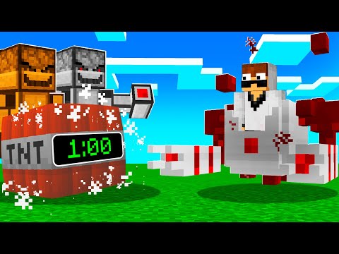 Criei um ROBÔ DE REDSTONE no MINECRAFT e... DEU ERRADO?