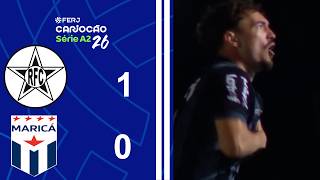 CARIOCA SÉRIE A2  - SEMIFINAL - JOGO DE IDA - RESENSE 1X0 MARICÁ