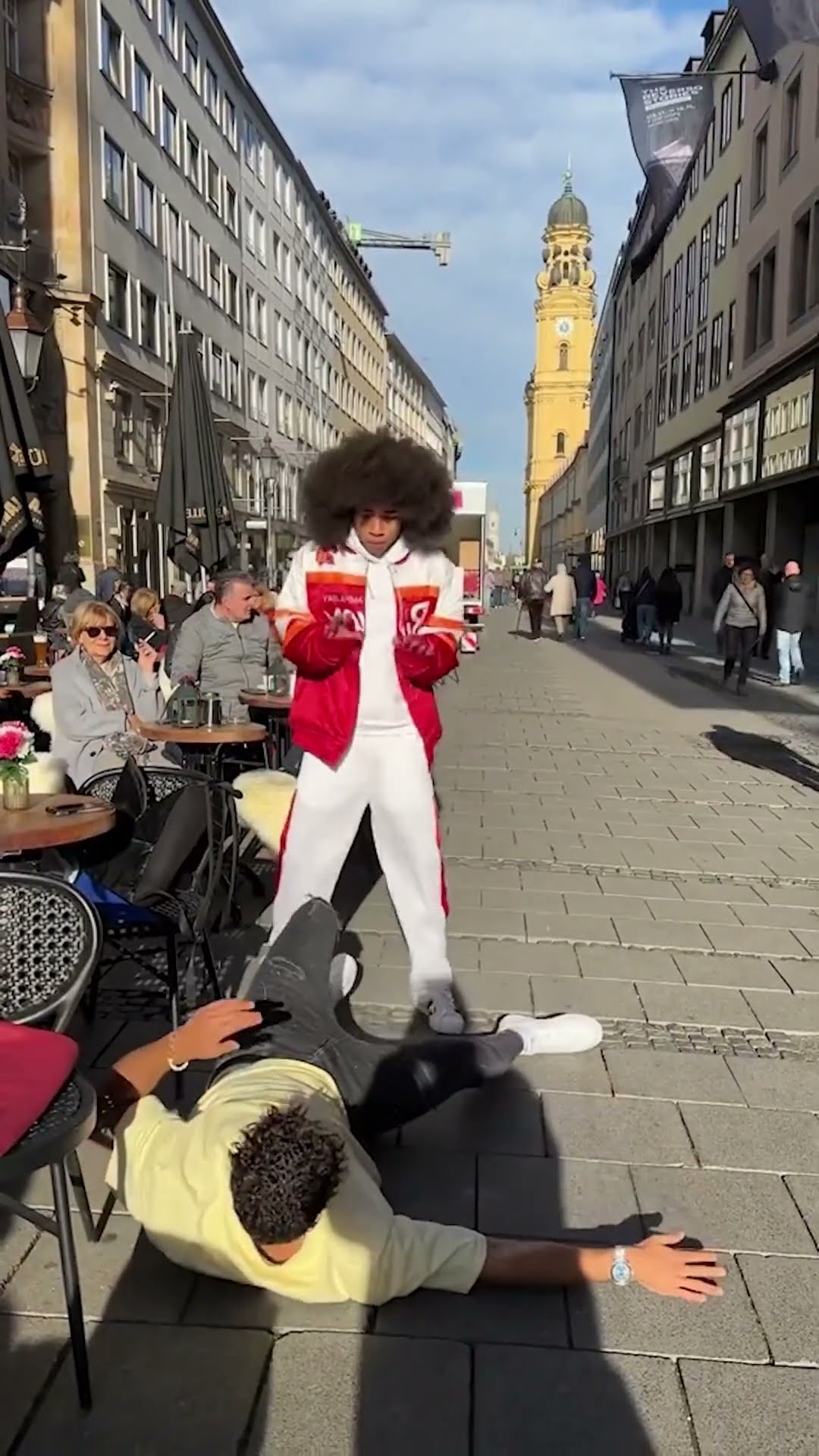 Calm down bro… fake situation