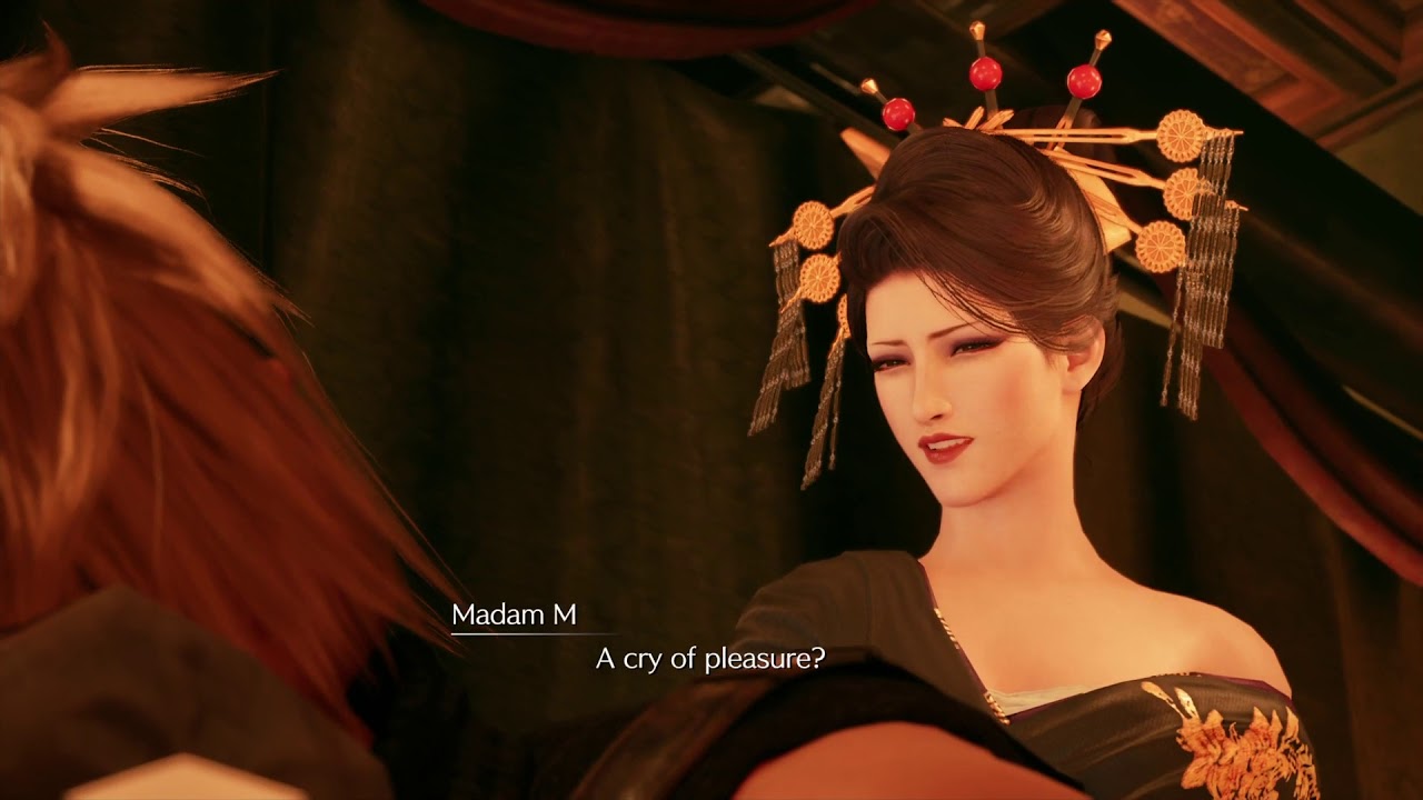 FINAL FANTASY VII REMAKE Walk through Part 48 Expensive Massage YouTube