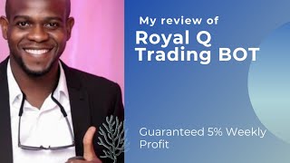 This ROBOT made 5% profit of my capital in just 1 week | Royal Q trading BOT review