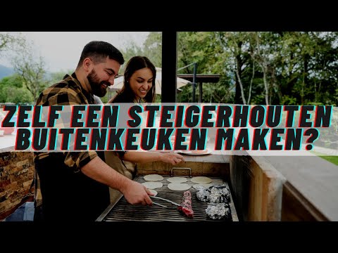 #7 TIPS OM ZELF EEN STEIGERHOUTEN BUITENKEUKEN TE MAKEN: Mijn Stappenplan + Bouwtekeningen!