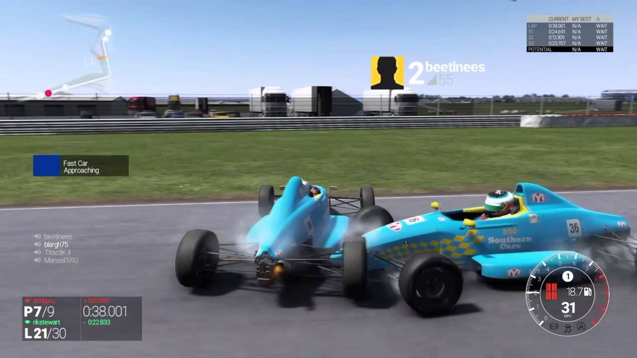 Rubbing Racing Project CARS, rubbing is racing. - YouTube