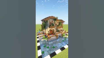 Minecraft | A.I. Generated Houses Are Horrible, So I Built Them #minecraft #minecraftshorts #shorts