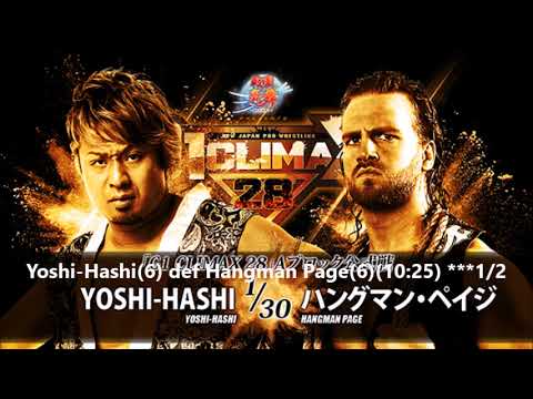 NJPW G1 Climax 28 Day 17 Review