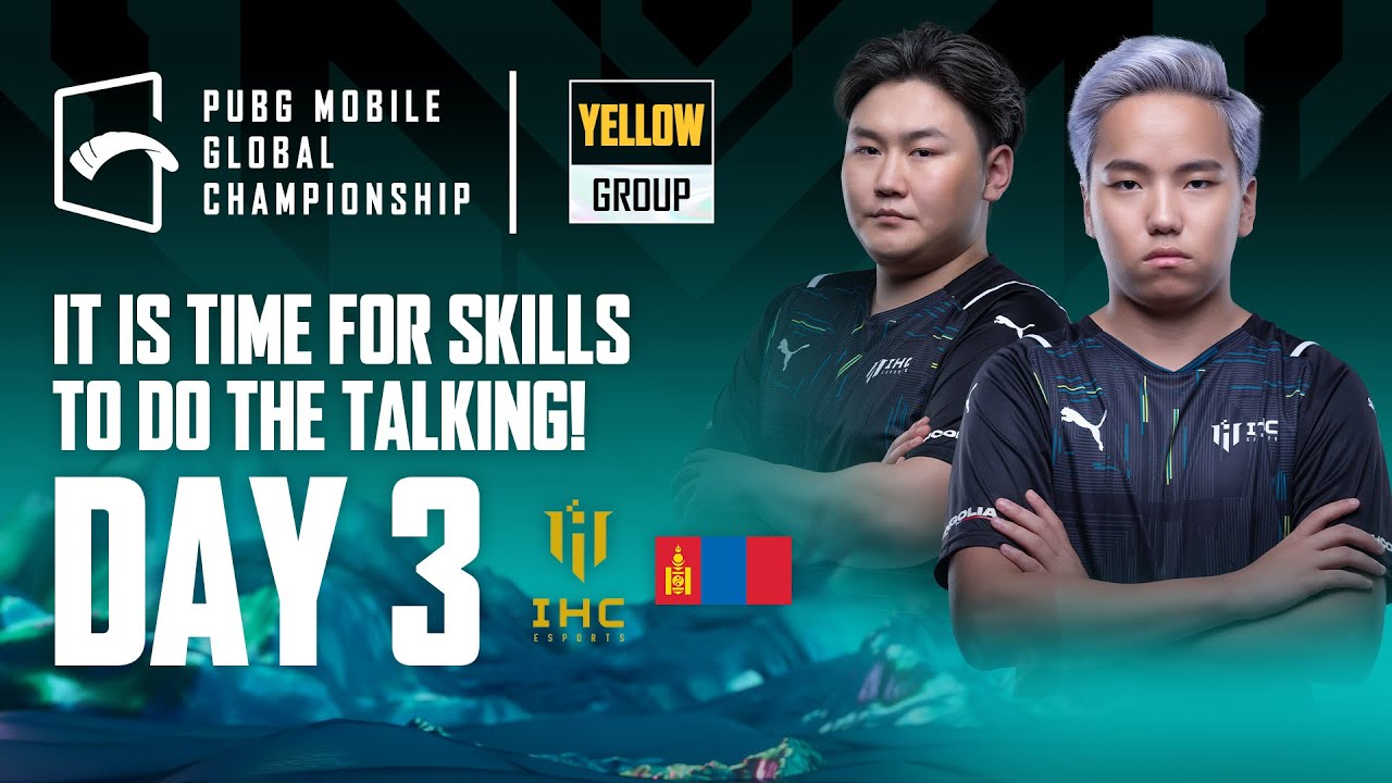 [MONGOL] 2022 PMGC League Group Yellow Day 3 | PUBG MOBILE Global Championship