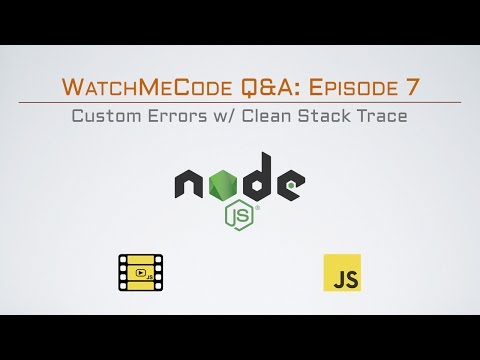 Custom Errors w/
