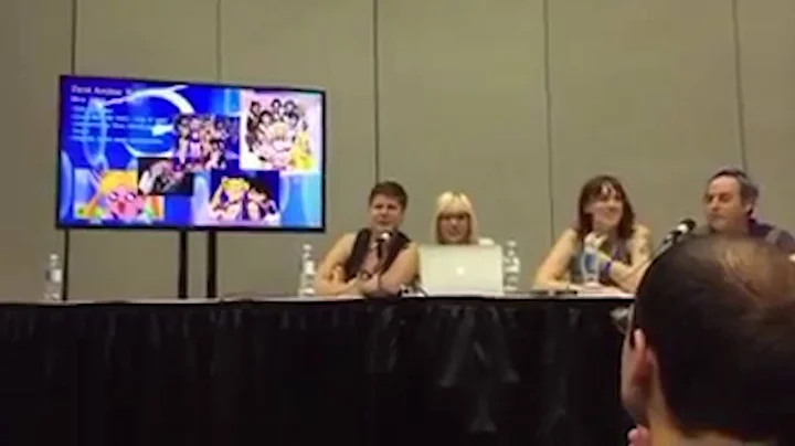 Sailor Moon panel with Taliesin Jaffe, Emma Fyffe ...