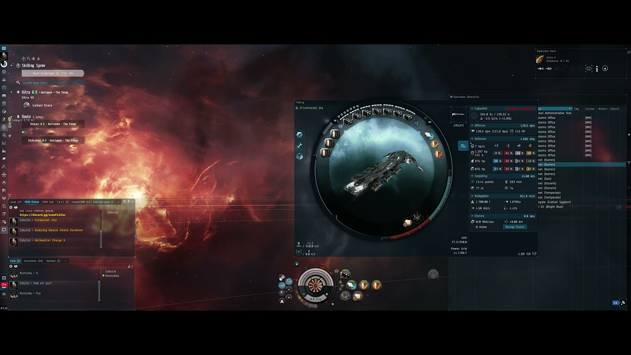 EVE Online FOSV B1/V3 Sharing in chat YouTube