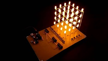 Led Cube 4x4x4 DEMO