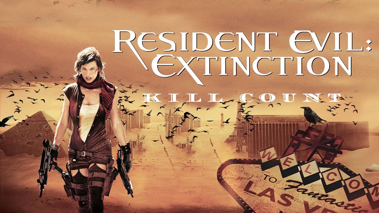Todas las Muertes de Resident Evil: Extinction (2007) Kill Count - YouTube