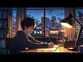 Coffee With Lofi Music And Rain In Background - Relaxing Study Music, Music for Reading - 1 Hour