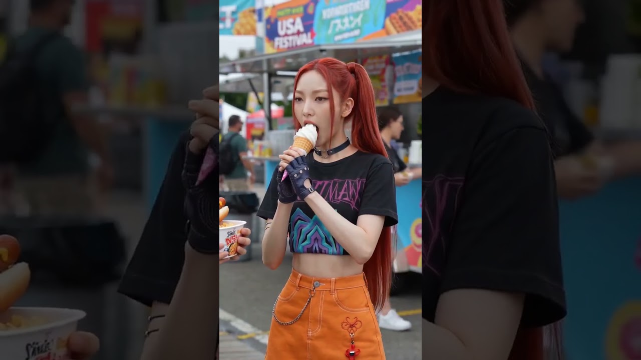 When your girlfriend is obsessed with food festivals